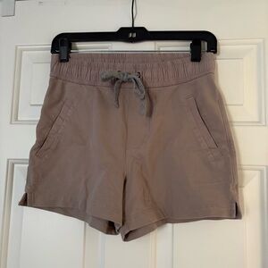Eddie Bauer Women's High Waisted Tan Hiking Shorts Women’s XS